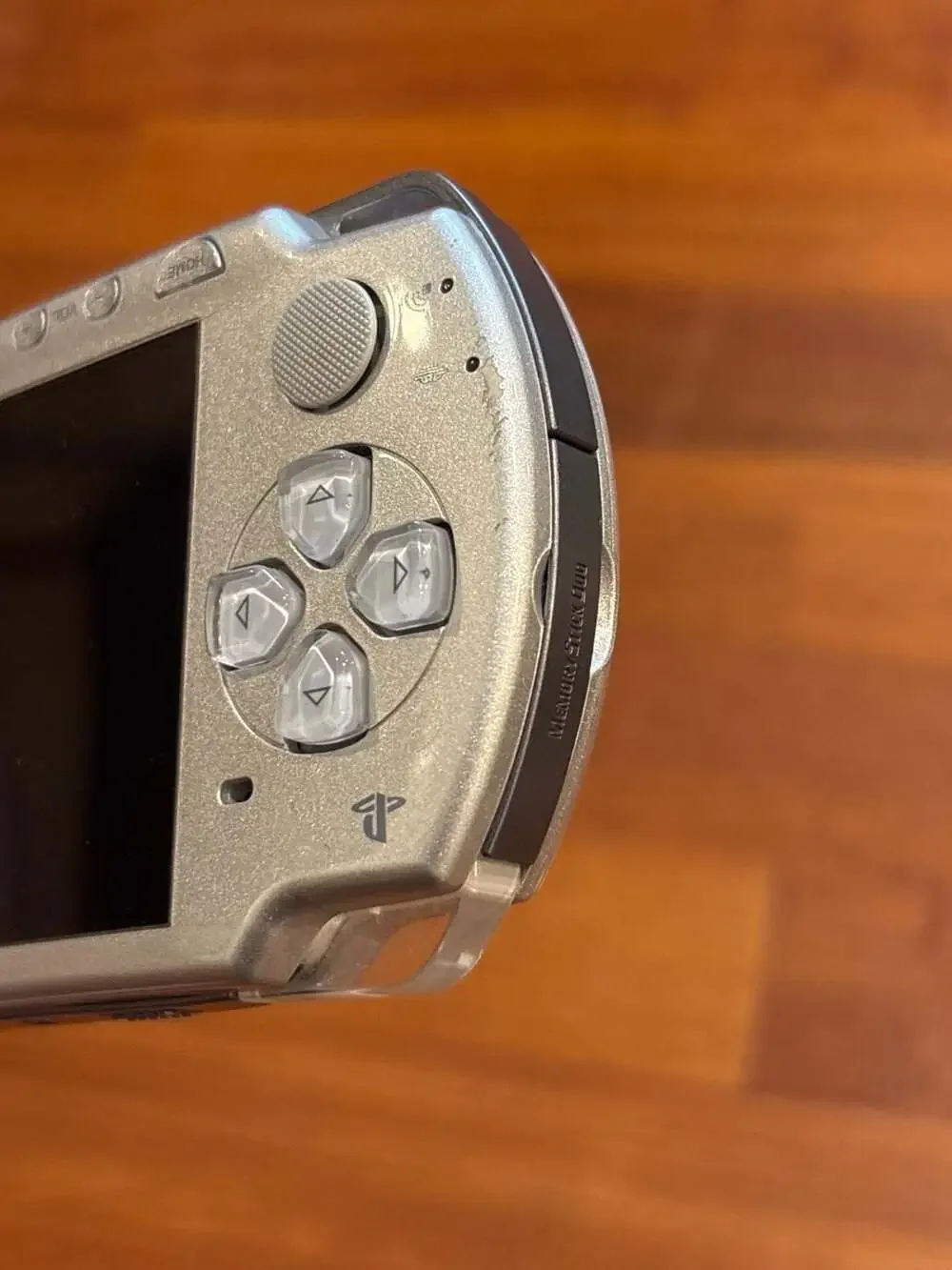 Sony PSP 2000 Slim Silver Console Works UMD Drive Not Working Parts Repair OEM